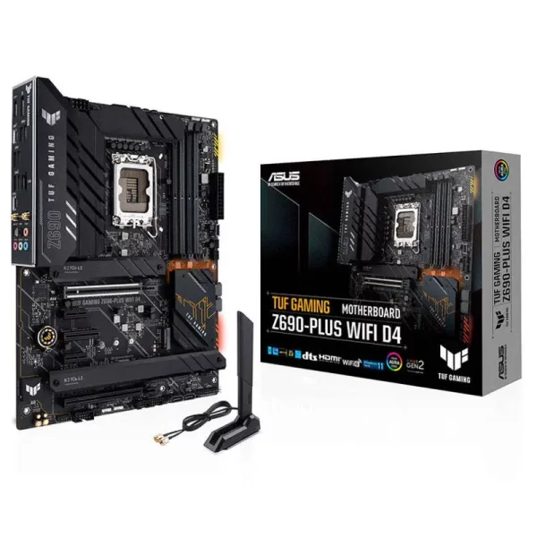 قیمت و خرید مادربرد گیمینگ ایسوس ASUS TUF Z690-PLUS WIFI D4 LGA 1700