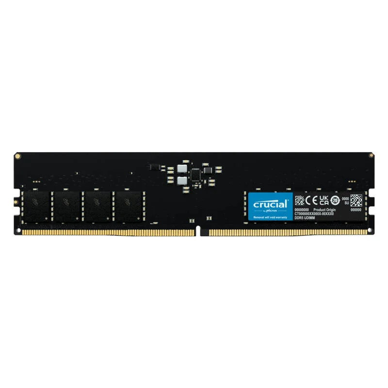 رم کامپیوتر کروشال Crucial CT16G48C40U5 DDR5 16GB 4800MHz CL40 Single