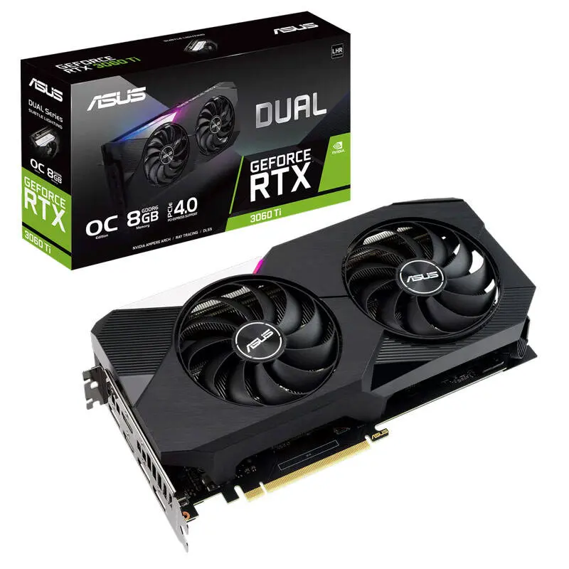 کارت گرافیک ایسوس ASUS Dual GeForce RTX 3060Ti V2 OC 8GB GDDR6