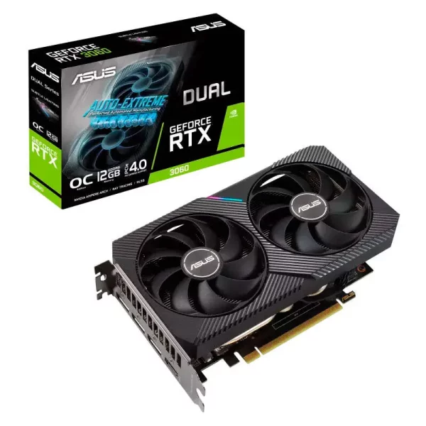 قیمت و خرید کارت گرافیک ایسوس ASUS Dual GeForce RTX3060 OC 12GB GDDR6 192Bit