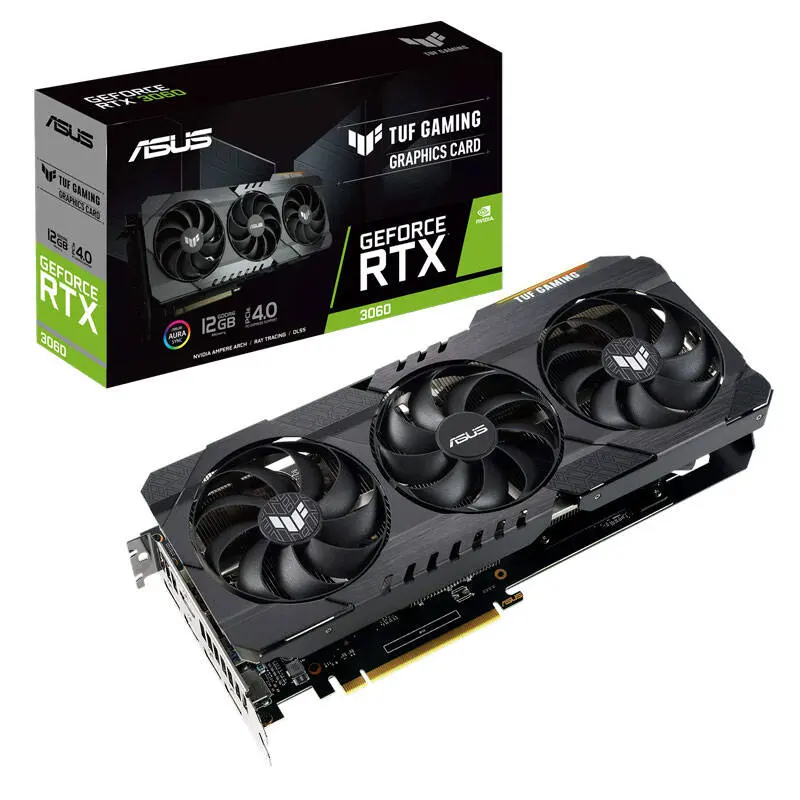 کارت گرافیک ایسوس Asus TUF Gaming GeForce RTX 3060 12GB GDDR6 192Bit