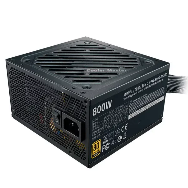 قیمت و خرید پاور 800 وات کولر مستر Cooler Master G800 GOLD 800W