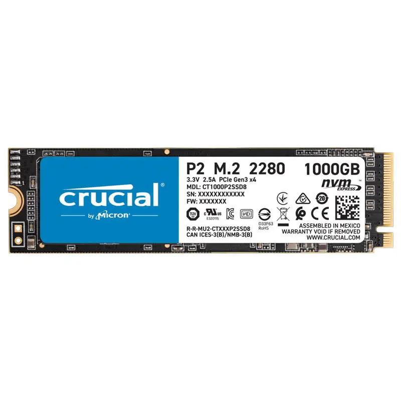 اس اس دی کروشیال Crucial P2 1TB M.2