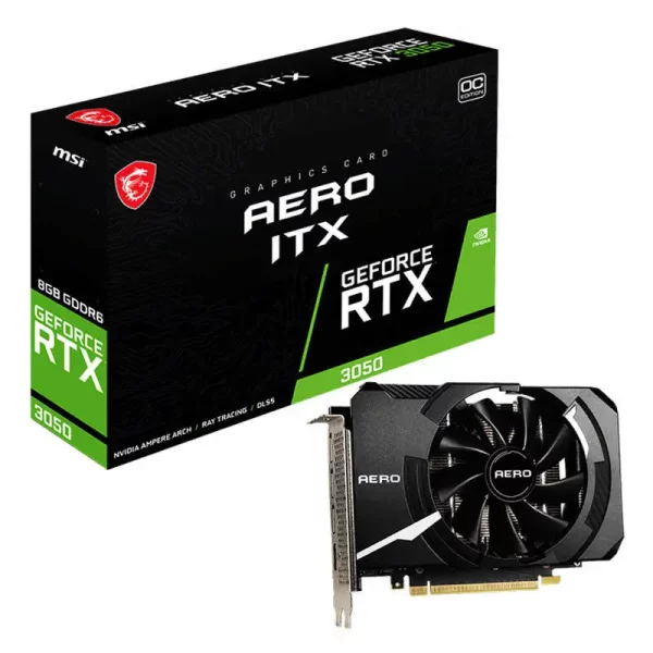 قیمت و خرید کارت گرافیک ام اس آی MSI AERO ITX GeForce RTX3050 OC 8GB GDDR6 128Bit