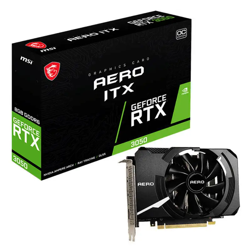 کارت گرافیک ام اس آی MSI AERO ITX GeForce RTX3050 OC 8GB GDDR6 128Bit