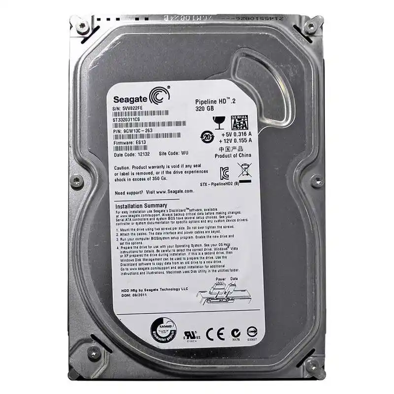 هارد اینترنال سیگیت Seagate Pipeline HD.2 ST3320311CS 320GB SATA