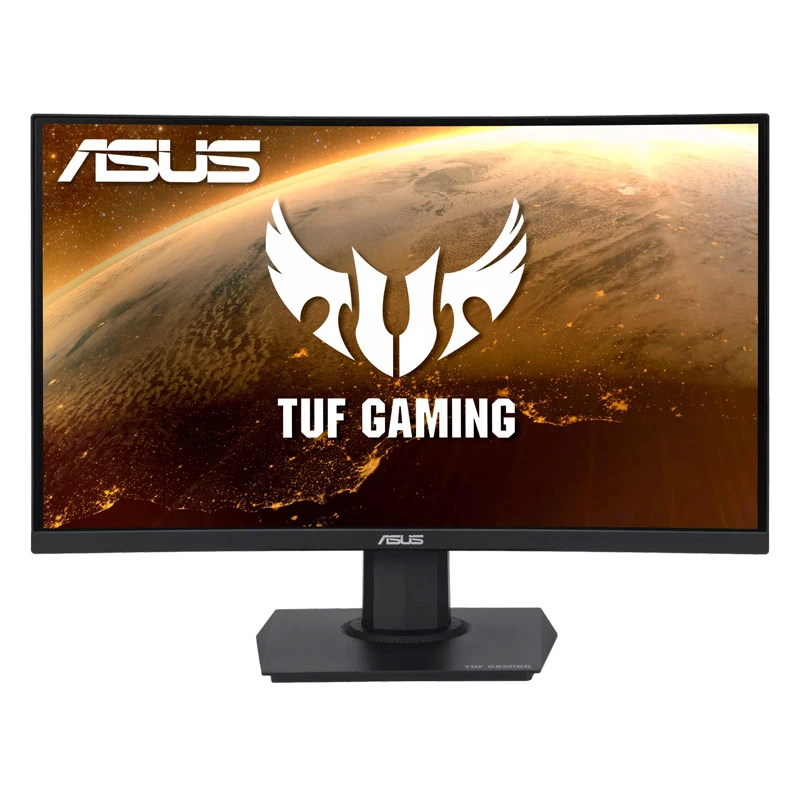 مانیتور 23.6 اینچ گیمینگ خمیده ایسوس Asus TUF Gaming VG24VQE FHD VA LED